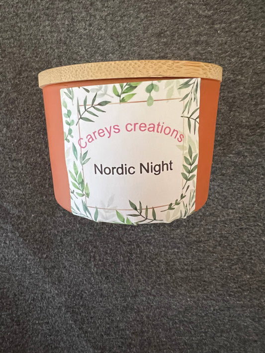 4 oz nordic night soy wax candle