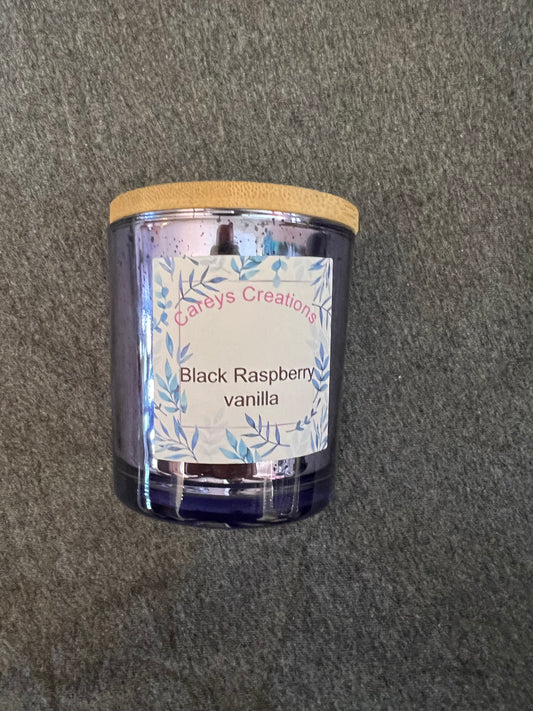 8 oz Black raspberry vanilla soy wax candle