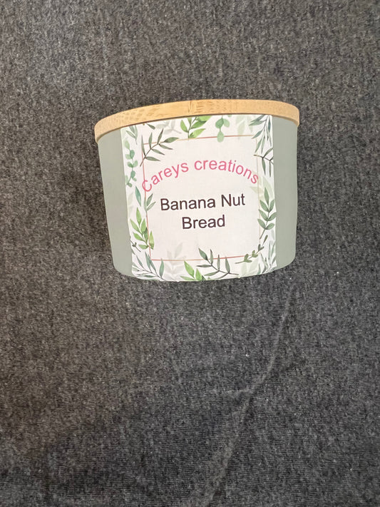 4oz banana nut bread soy wax candle